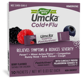 Nature's Way®, Umcka® Cold+Flu FastActives®(10 Packets) | Maple Herbs