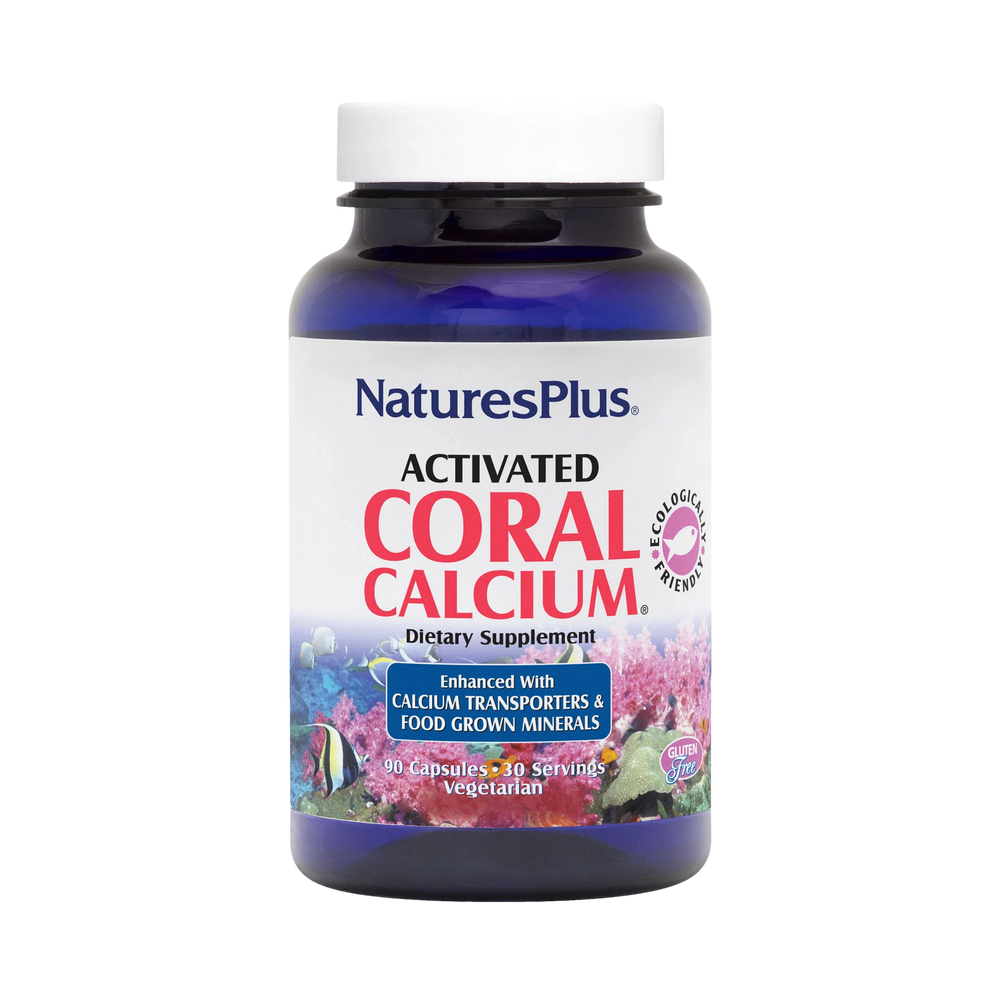 NaturesPlus, Activated Coral Calcium, 90 Capsules