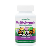 NaturesPlus, Animal Parade, Children's Chewable Multivitamin, Grape, 180 Animal-Shaped Tablets