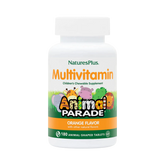 NaturesPlus, Animal Parade, Children's Chewable Multivitamin Supplement, Orange, 180 Animal-Shaped Tablets