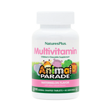 NaturesPlus, Animal Parade, Children's Chewable Multivitamin Supplement, Watermelon, 90 Animal-Shaped Tablets