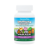 NaturesPlus, Animal Parade, Kids Immune Booster, Tropical Berry, 90 Animal-Shaped Tablets
