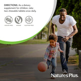 NaturesPlus, Animal Parade, Vitamin C, Children's Chewable Supplement, Sugar Free, Orange Juice, 90 Animal-Shaped Tablets