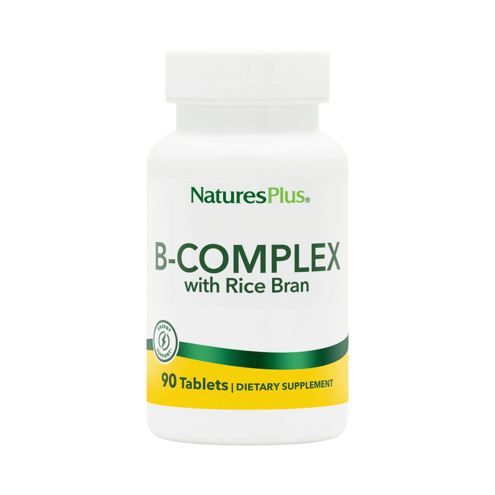 NaturesPlus, B-Complex with Rice Bran, 90 Tablets