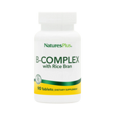 NaturesPlus, B-Complex with Rice Bran, 90 Tablets
