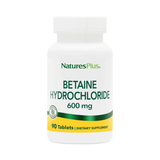 NaturesPlus, Betaine Hydrochloride, 600 Mg, 90 Tablets