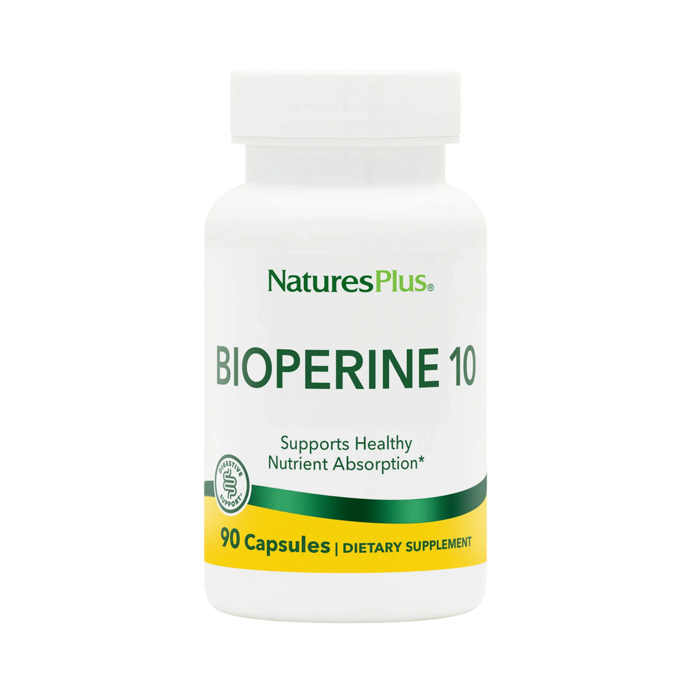 NaturesPlus, Bioperine 10, 90 Capsules
