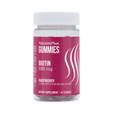 NaturesPlus, Biotin Gummies, Raspberry, 5,000 Mcg, 60 Gummies