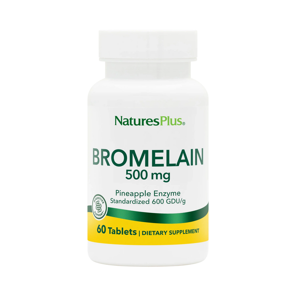 NaturesPlus, Bromelain, 500 Mg, 60 Tablets