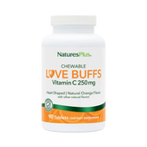 NaturesPlus, Chewable Love Buffs, Vitamin C, Natural Orange, 250 Mg, 90 Tablets