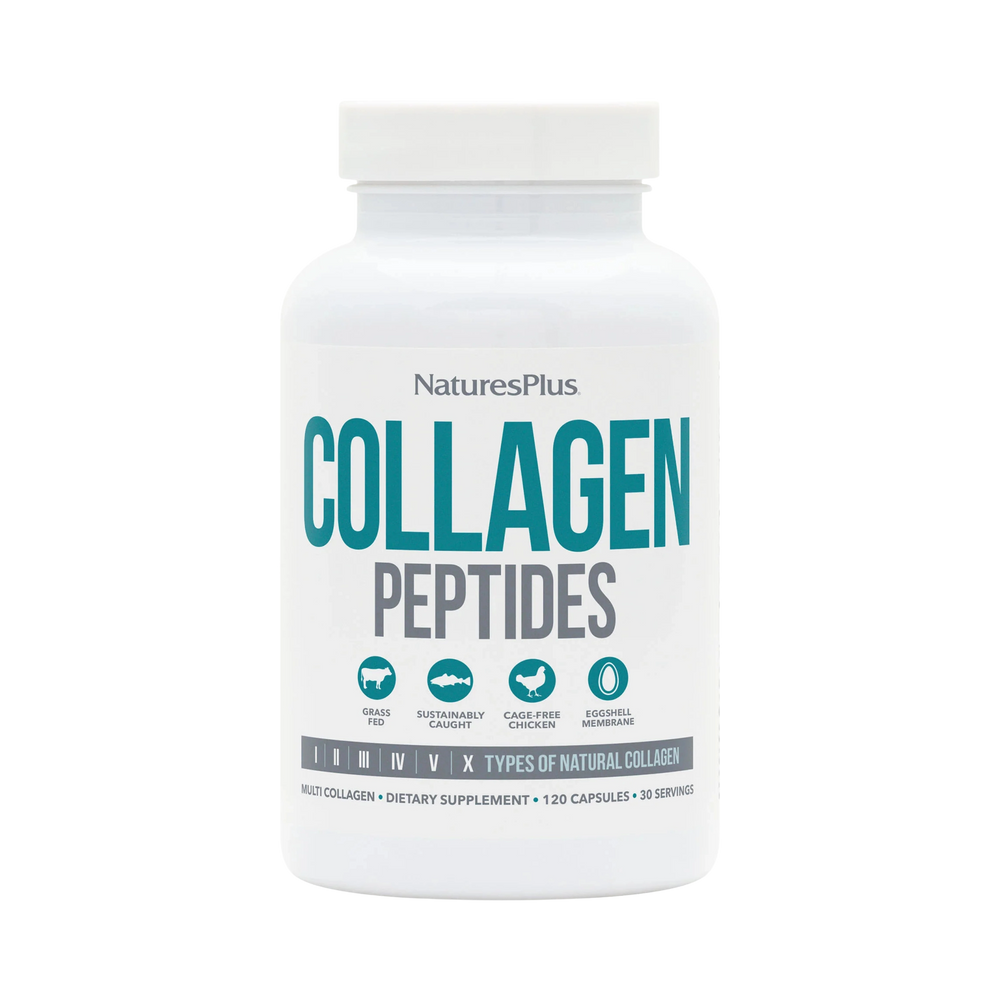 NaturesPlus, Collagen Peptides, 120 Capsules