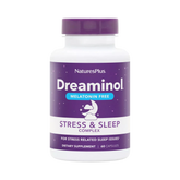 NaturesPlus, Dreaminol, Stress & Sleep Complex, Melatonin Free, 60 Capsules