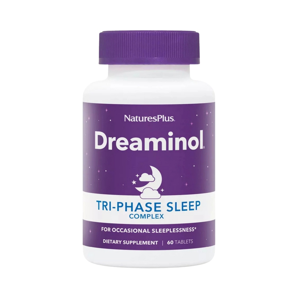 NaturesPlus, Dreaminol, Tri-Phase Sleep Complex, 60 Tablets