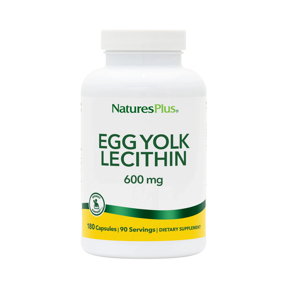 NaturesPlus, Egg Yolk Lecithin, 180 Capsules