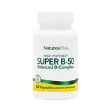 NaturesPlus, High Potency Super B-50, 60 Capsules