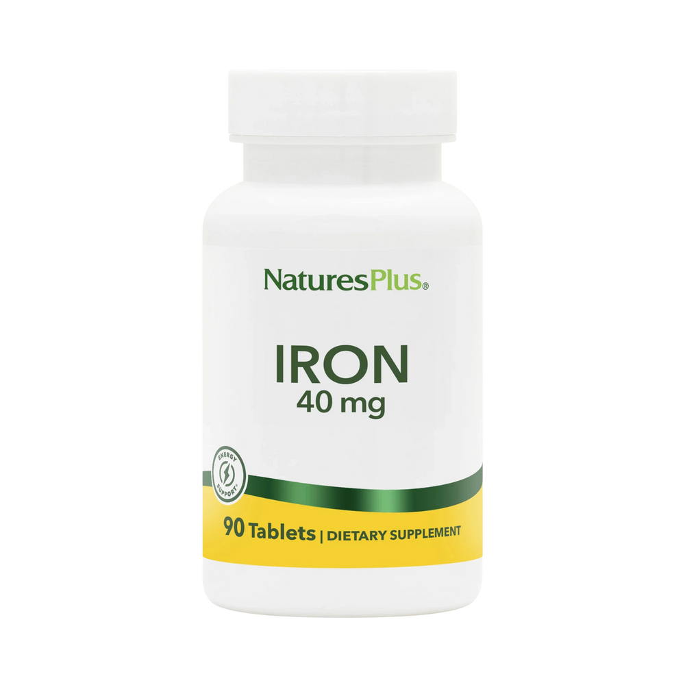 NaturesPlus, Iron, 40 Mg, 90 Tablets