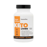 NaturesPlus, Keto Living, Sugar Control, 90 Capsules