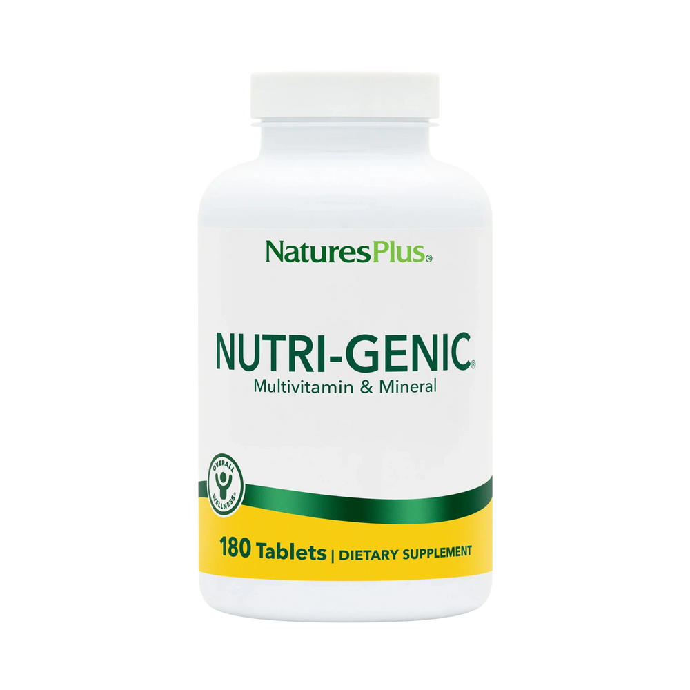NaturesPlus, Nutri-Genic Multivitamin, 180 Vegetarian Tablets