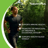 NaturesPlus, Orange Juice Jr Chewable Vitamin C, Natural Orange, 100 Mg, 180 Tablets
