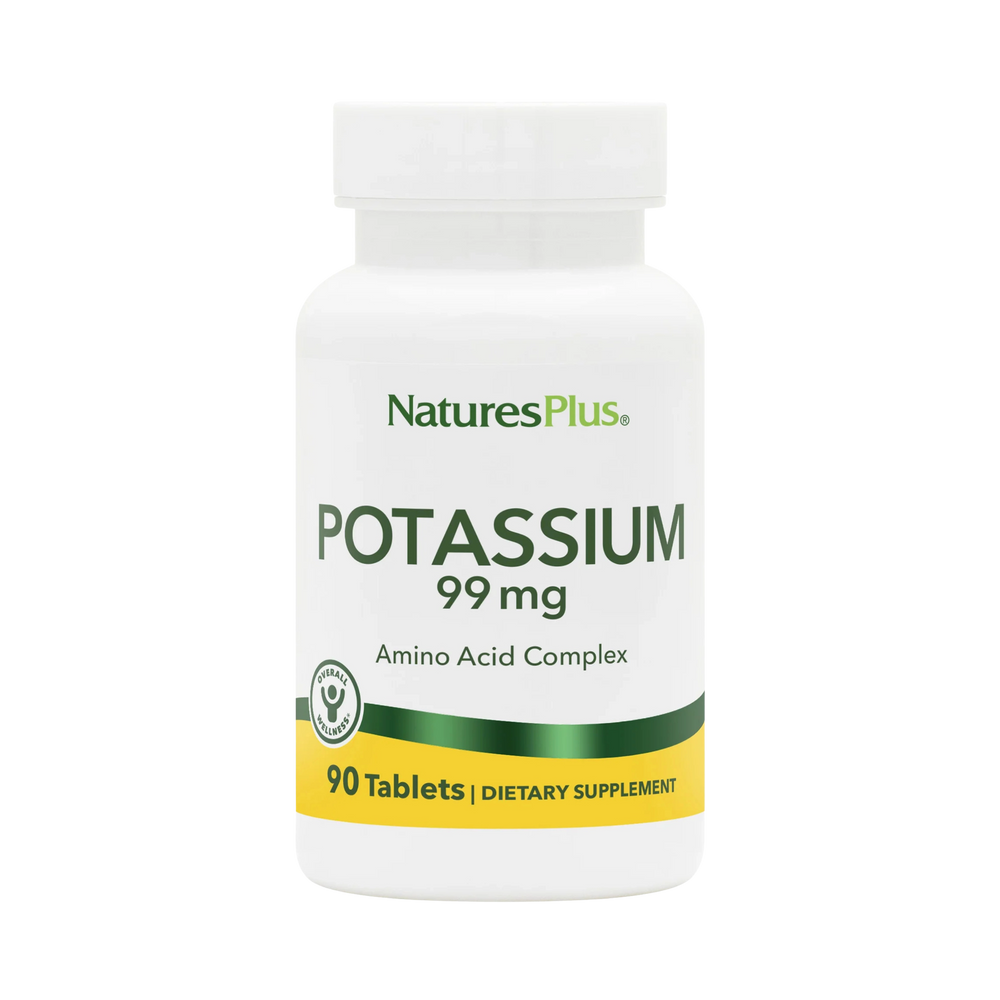 NaturesPlus, Potassium, 99 Mg, 90 Tablets