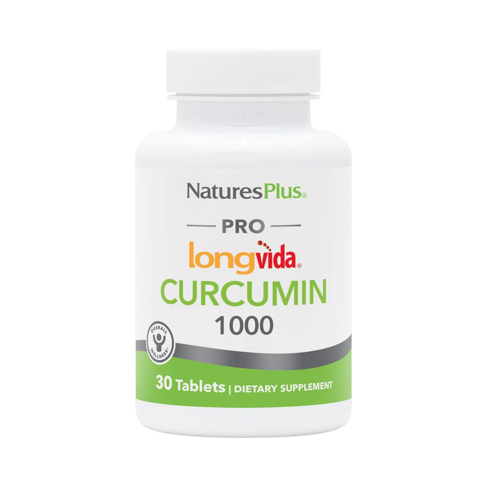 NaturesPlus, Pro Longvida Curcumin 1000, 1,000 Mg, 30 Tablets