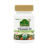 NaturesPlus, Source of Life, Garden, Organic Vitamin D3, 60 Vegan Capsules