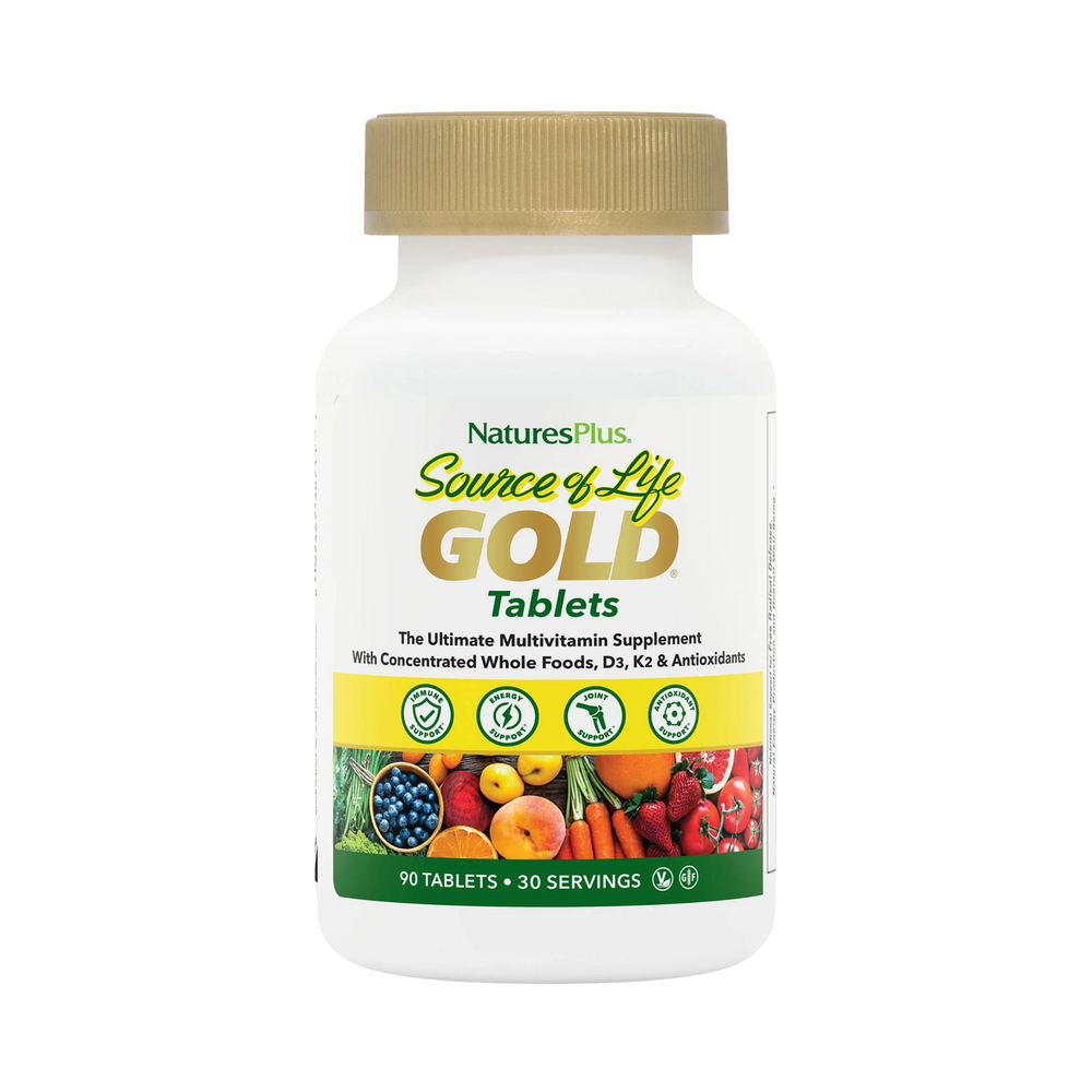 NaturesPlus, Source of Life, Gold, The Ultimate Multivitamin Supplement, 90 Tablets