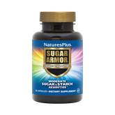 NaturesPlus, Sugar Armor, Sugar Control Support, 60 Vegetarian Capsules