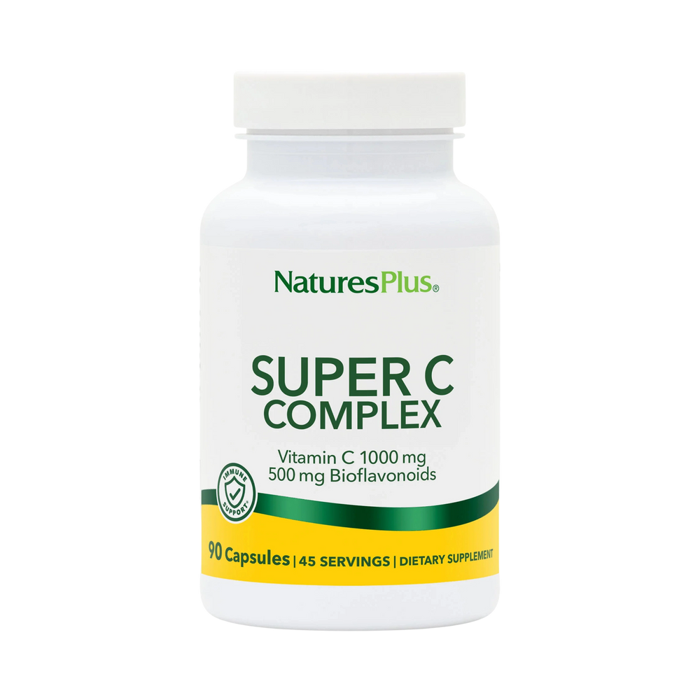 NaturesPlus, Super C Complex, 90 Capsules