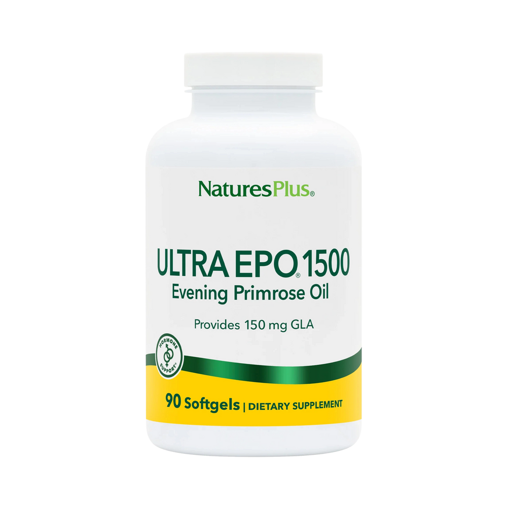 NaturesPlus, Ultra EPO 1500, Evening Primrose Oil, 90 Softgels