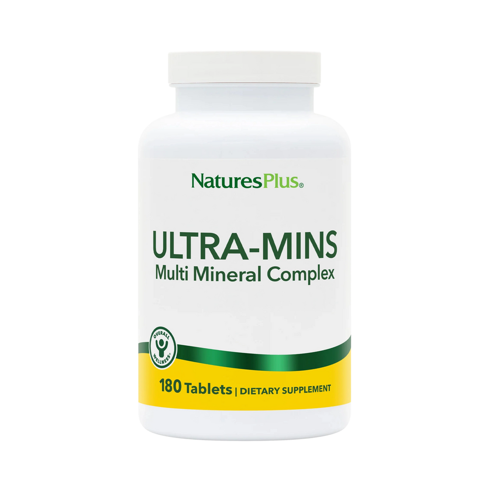 NaturesPlus, Ultra-Mins, Multiple Mineral Complex, 180 Tablets