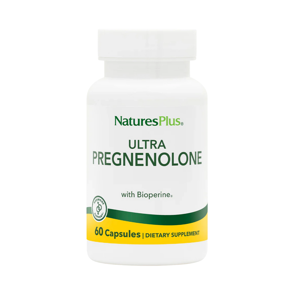 NaturesPlus, Ultra Pregnenolone with Bioperine, 60 Capsules