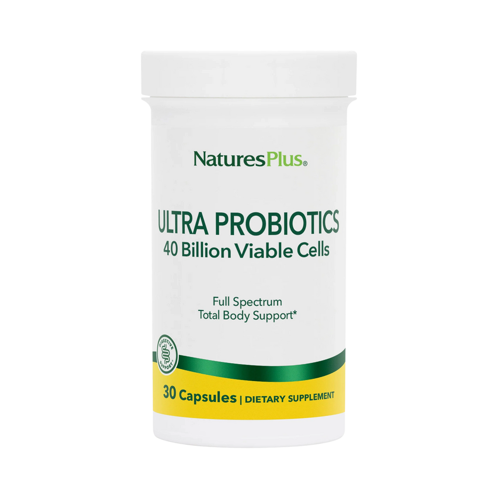 NaturesPlus, Ultra Probiotics, 40 Billion, 30 Capsules