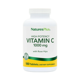 NaturesPlus, Vitamin C 1000 Mg with Rose Hips, 180 Tablet