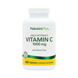 NaturesPlus, Vitamin C 1000 Mg with Rose Hips, 180 Tablet