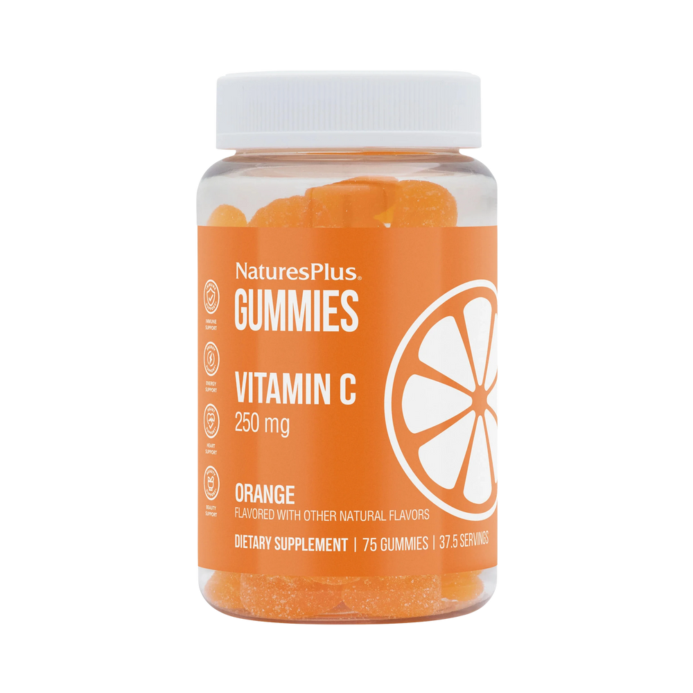 NaturesPlus, Vitamin C Gummies, Orange, 75 Gummies