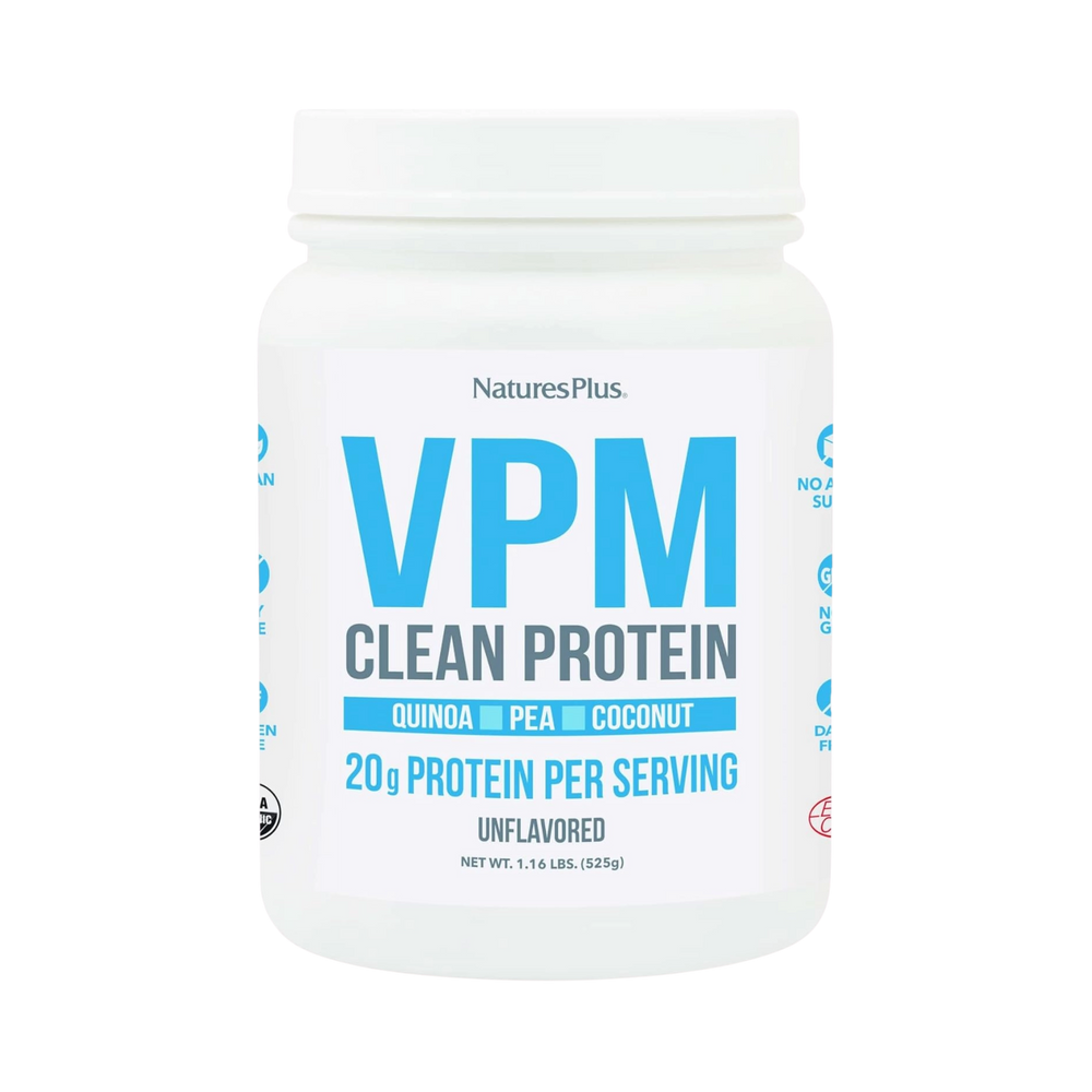 NaturesPlus, VPM Clean Protein, Unflavored, 1.16 Lbs