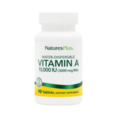 NaturesPlus, Water-Dispersible Vitamin A, 10,000 IU, 90 Tablets