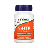 NOW Foods, 5-HTP, 50 mg, 30 Veg Capsules