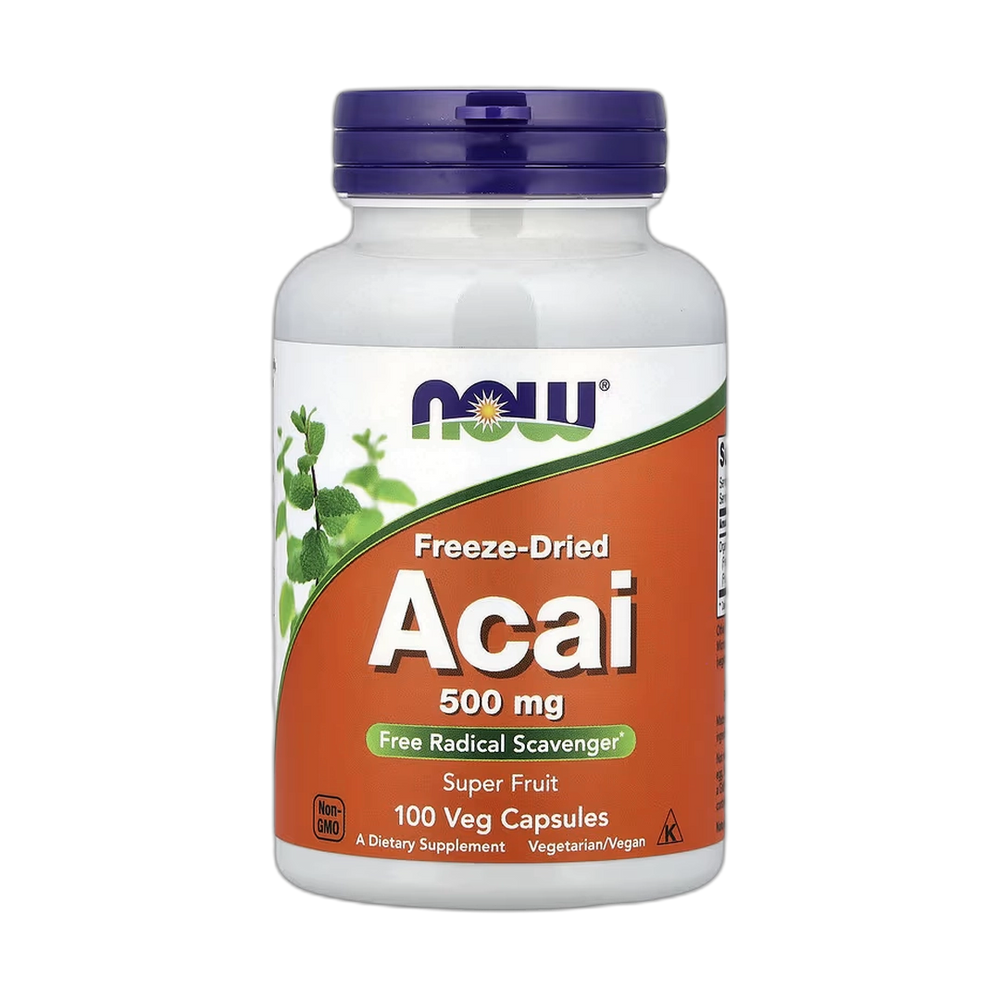 NOW Foods, Acai, Freeze-Dried, 100 Veg Capsules