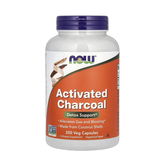 NOW Foods, Activated Charcoal, 200 Veg Capsules