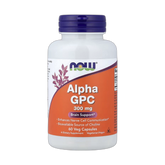 NOW Foods, Alpha GPC, 300 mg, 60 Veg Capsules