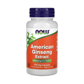 NOW Foods, American Ginseng Extract, 100 Veg Capsules