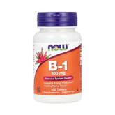 NOW Foods, B-1, 100 mg, 100 Tablets