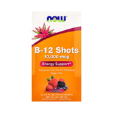 NOW Foods, B-12 Shots, Mixed Berry, 12 Packets, 0.5 fl oz, 15 ml Each