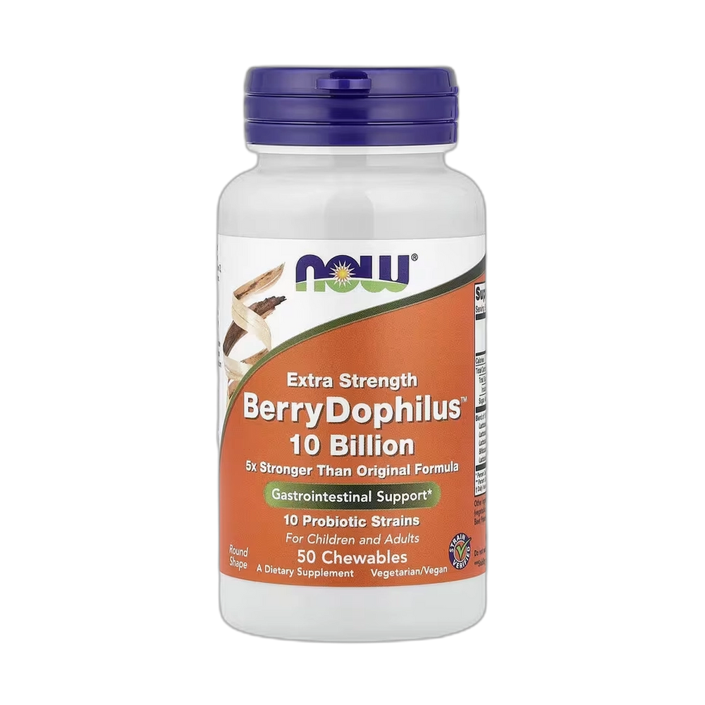 NOW Foods, Berry Dophilus, 50 Chewables