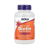 NOW Foods, Biotin, 10 mg, 120 Veg Capsules