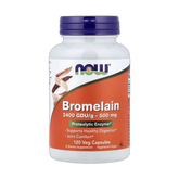 NOW Foods, Bromelain, 500 mg (2,400 GDU/g), 120 Veg Capsules