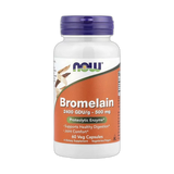 NOW Foods, Bromelain, 500 mg, 60 Veg Capsules