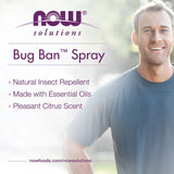NOW Foods, Bug Ban, Plant-Powered Insect Repellent, Herbal Citrus, 4 fl oz, 118 ml